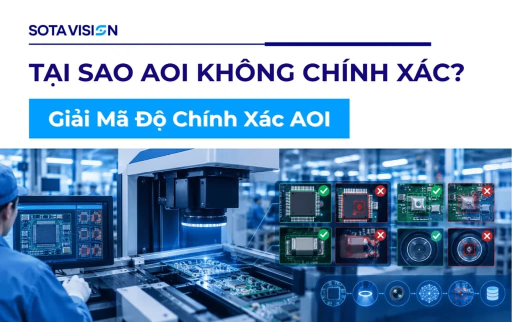Tại Sao AOI Không Chính Xác? Giải Mã Độ Chính Xác AOI